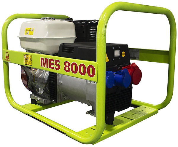 Pramac MES8000 — agregat benzynowy 7,2 kVA, 230 V